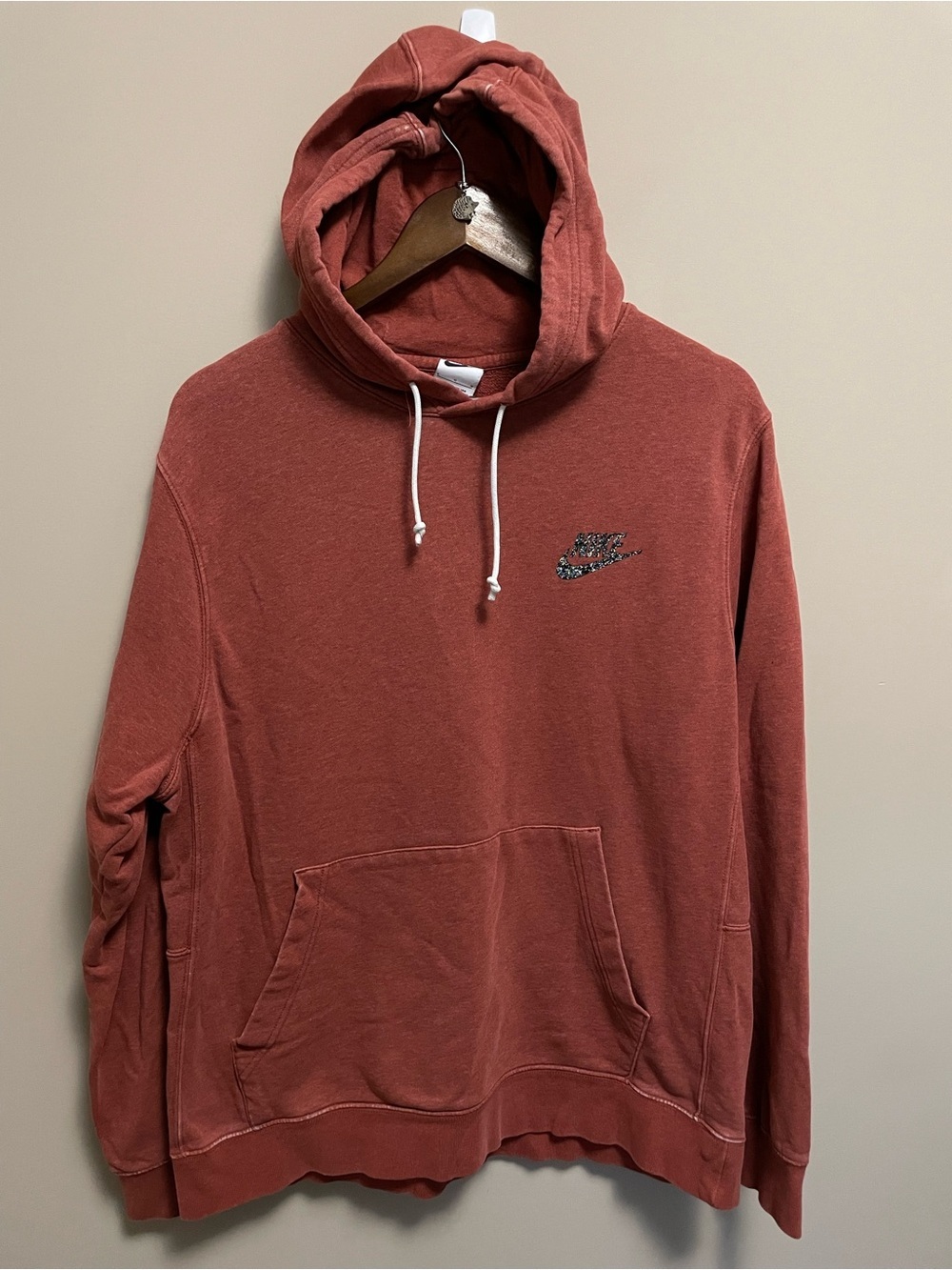 Nike Burnt Orange Essentials Hoodie Men’s Large